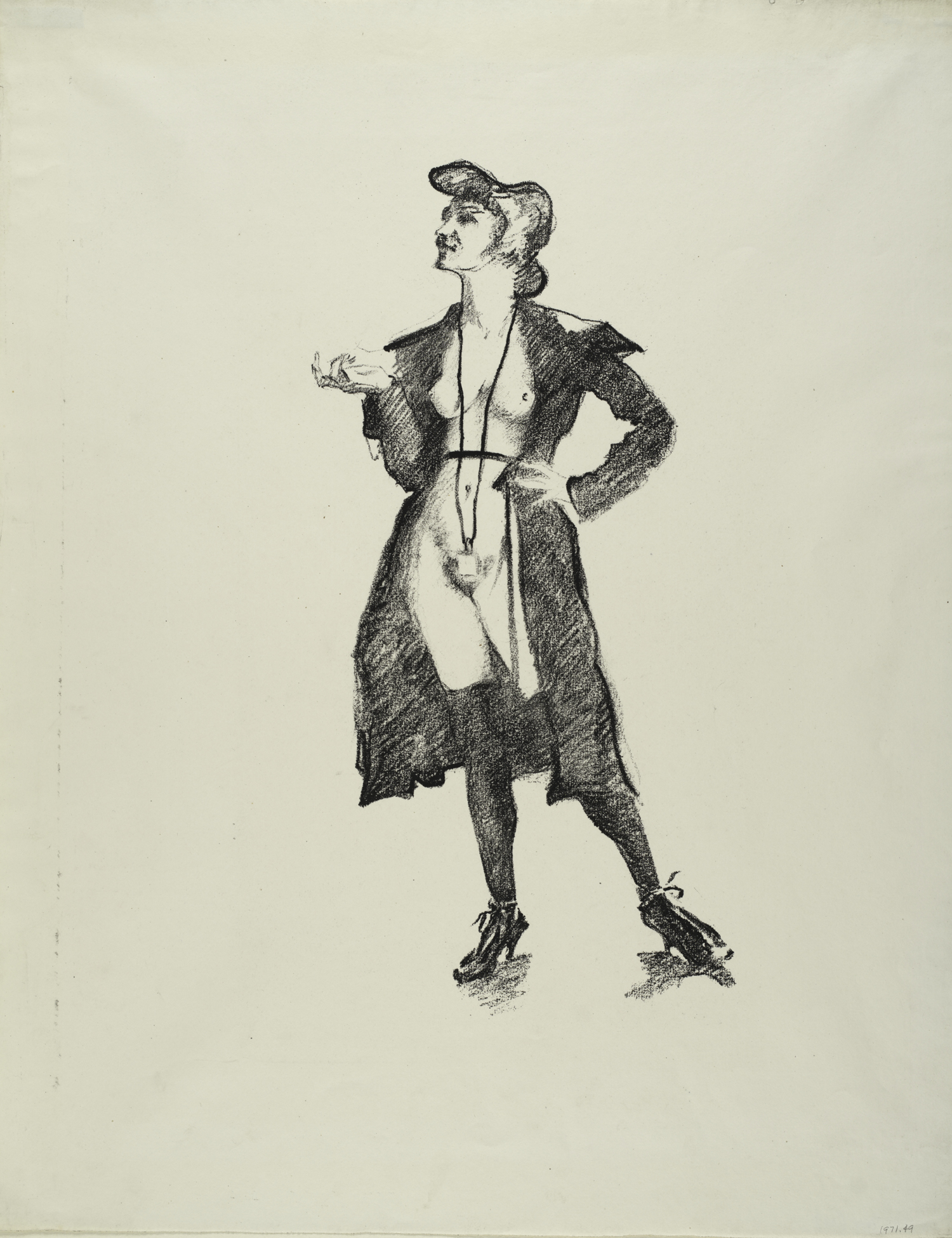 Charlotte Berend-Corinth, The Dancer Anita Berber, 1919, Harvard Art Museum, Cambridge, MA, USA